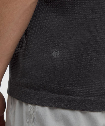 Lululemon Metal Vent Tech Short-Sleeve Shirt Graphite Grey/Black