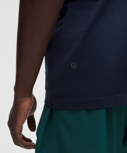 Lululemon Metal Vent Tech Short-Sleeve Shirt Club Blue/Club Blue