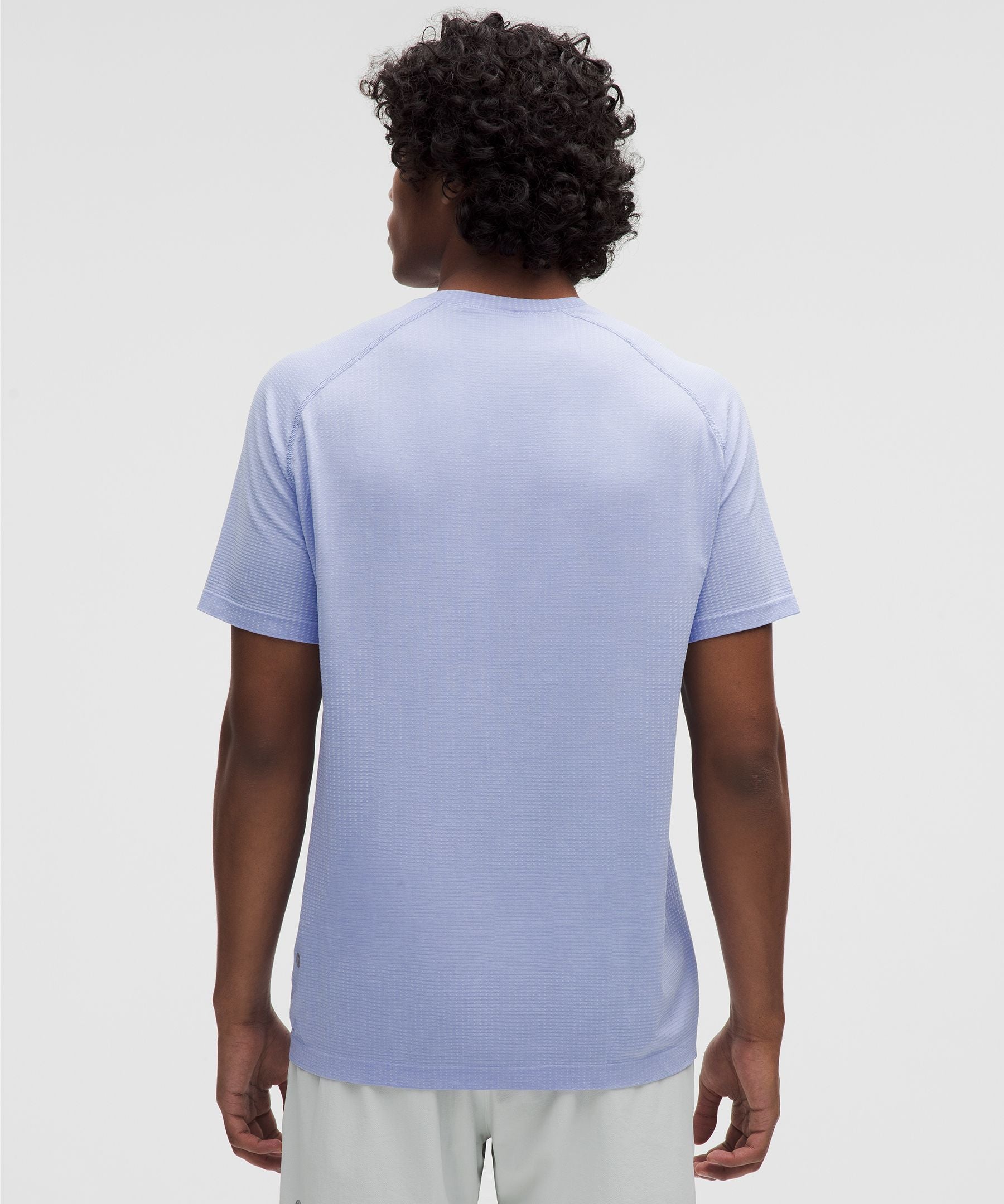 Lululemon Metal Vent Tech Short-Sleeve Shirt Serene Blue/Dusty Lilac