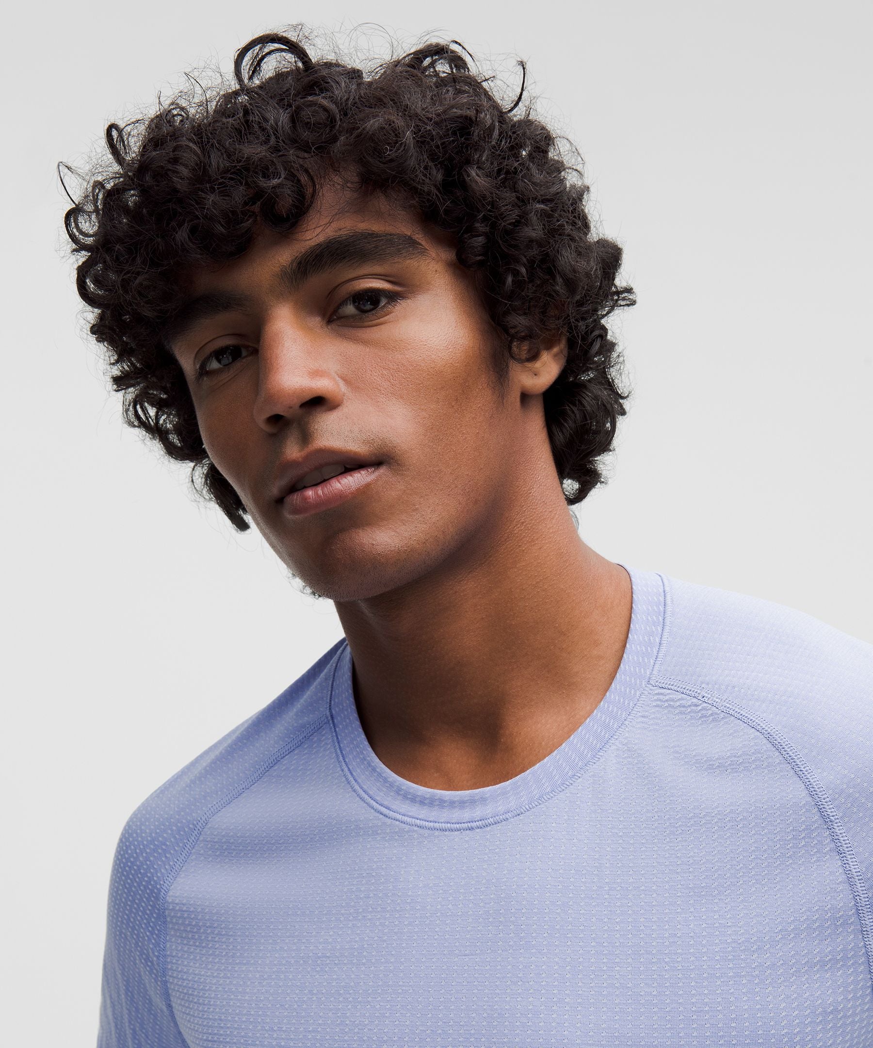 Lululemon Metal Vent Tech Short-Sleeve Shirt Serene Blue/Dusty Lilac