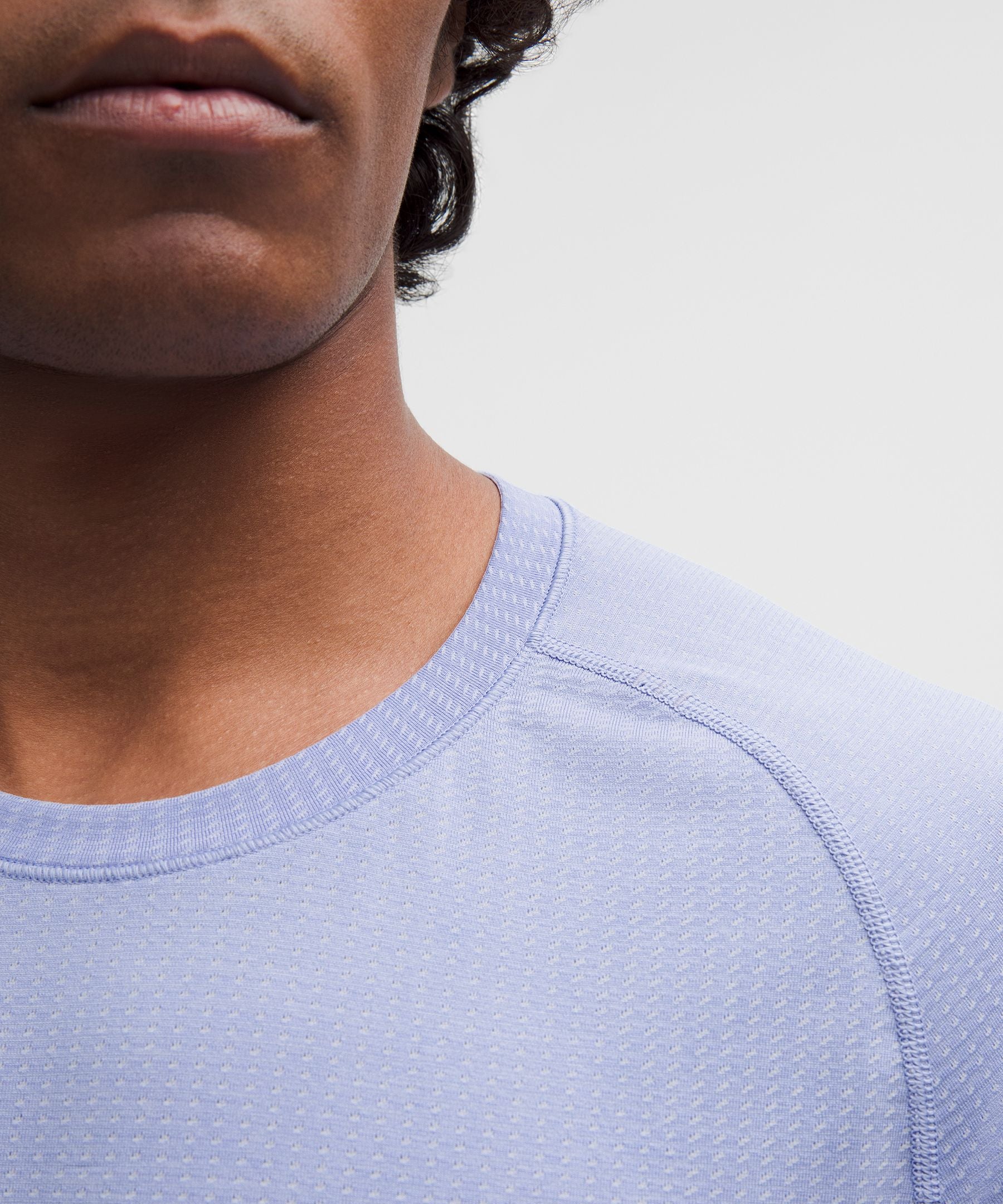 Lululemon Metal Vent Tech Short-Sleeve Shirt Serene Blue/Dusty Lilac