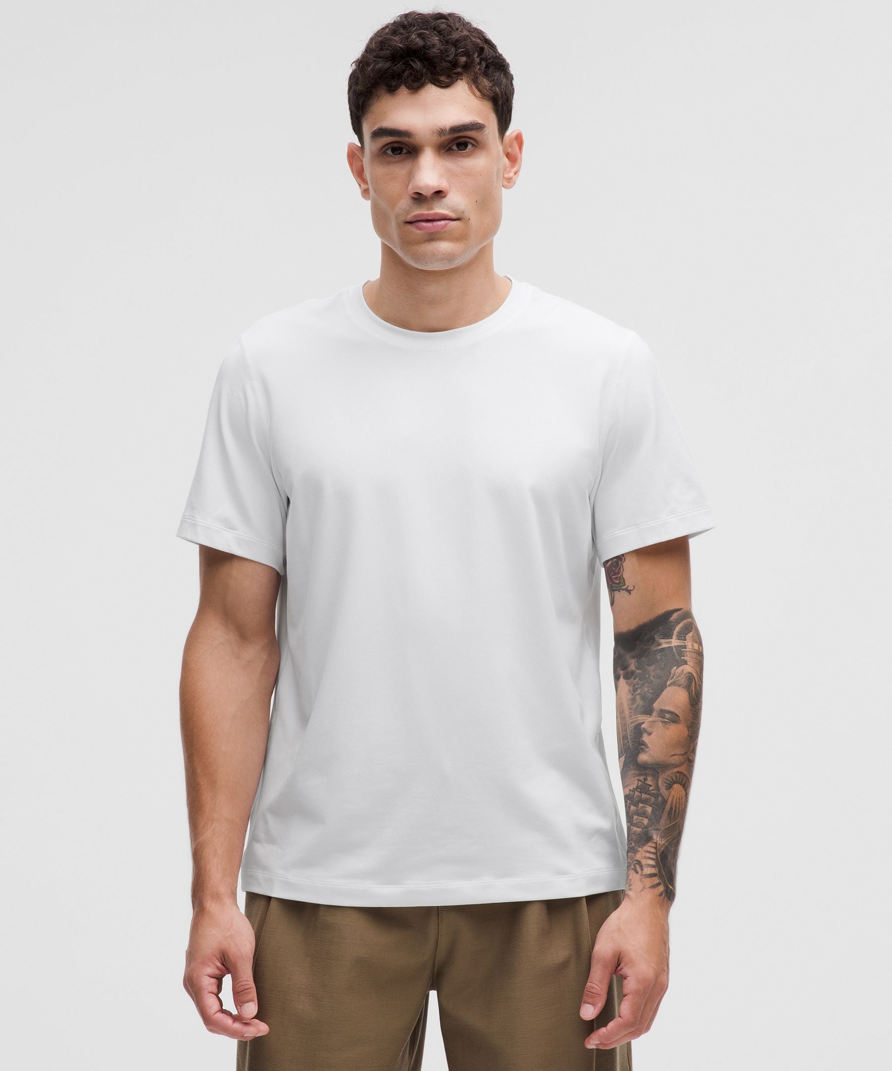 Lululemon Soft Jersey Short-Sleeve Shirt White