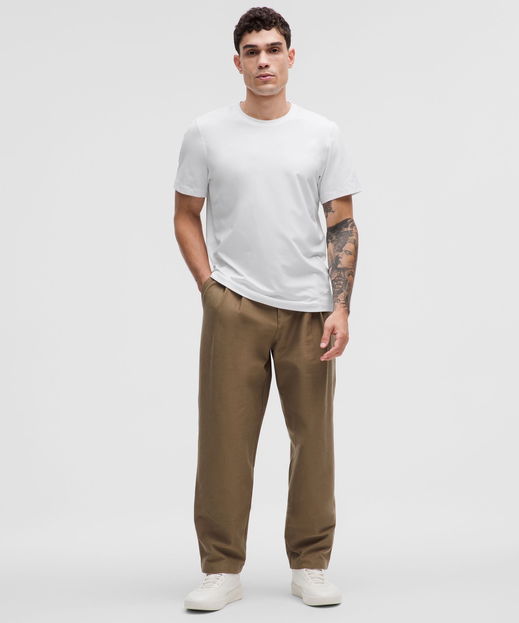 Lululemon Soft Jersey Short-Sleeve Shirt White