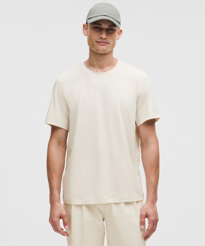 Lululemon Soft Jersey Short-Sleeve Shirt Light Ivory