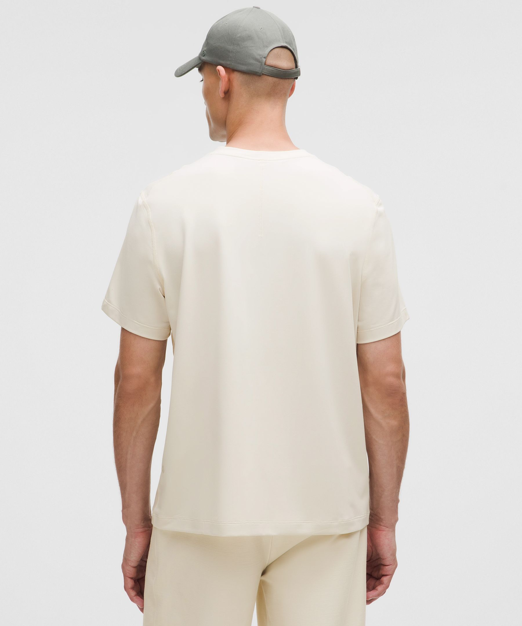 Lululemon Soft Jersey Short-Sleeve Shirt Light Ivory
