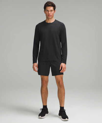 Lululemon Metal Vent Tech Long-Sleeve Shirt Graphite Grey/Black