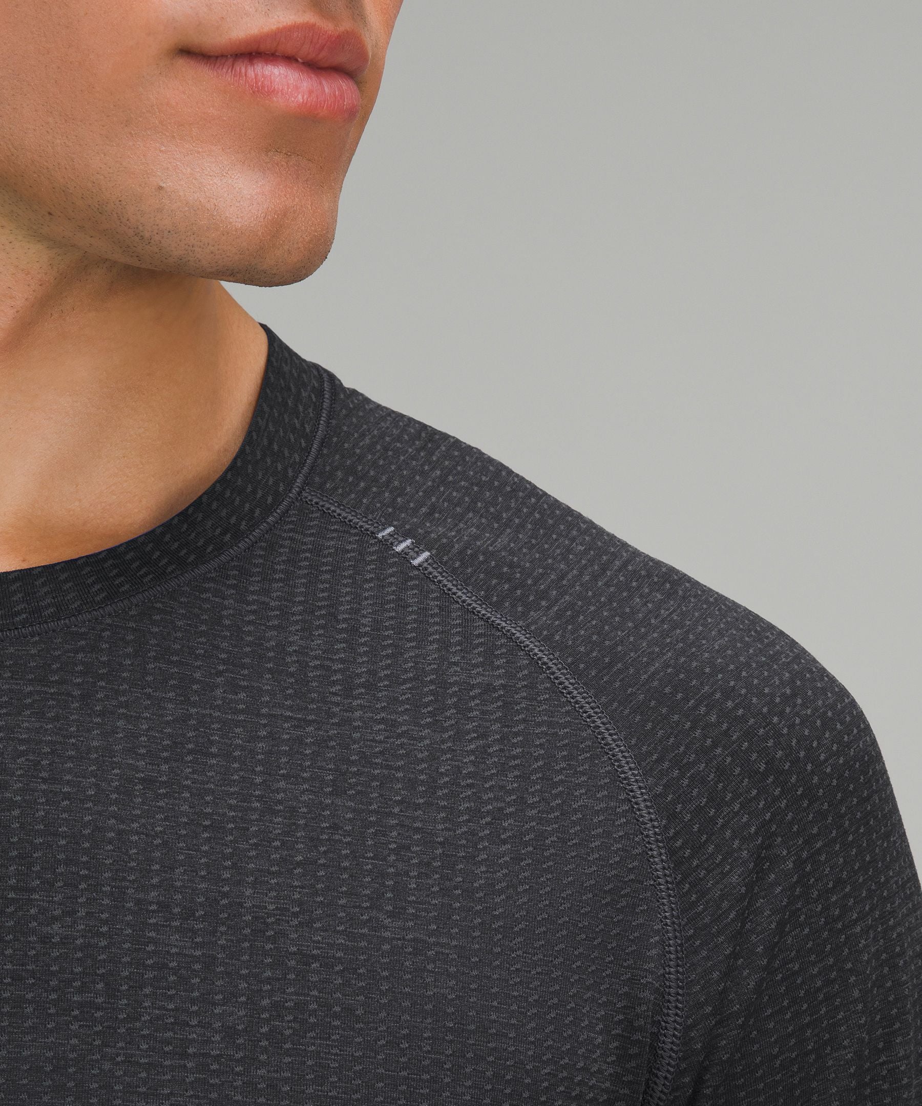 Lululemon Metal Vent Tech Long-Sleeve Shirt Graphite Grey/Black