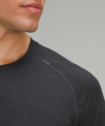 Lululemon Metal Vent Tech Long-Sleeve Shirt Graphite Grey/Black