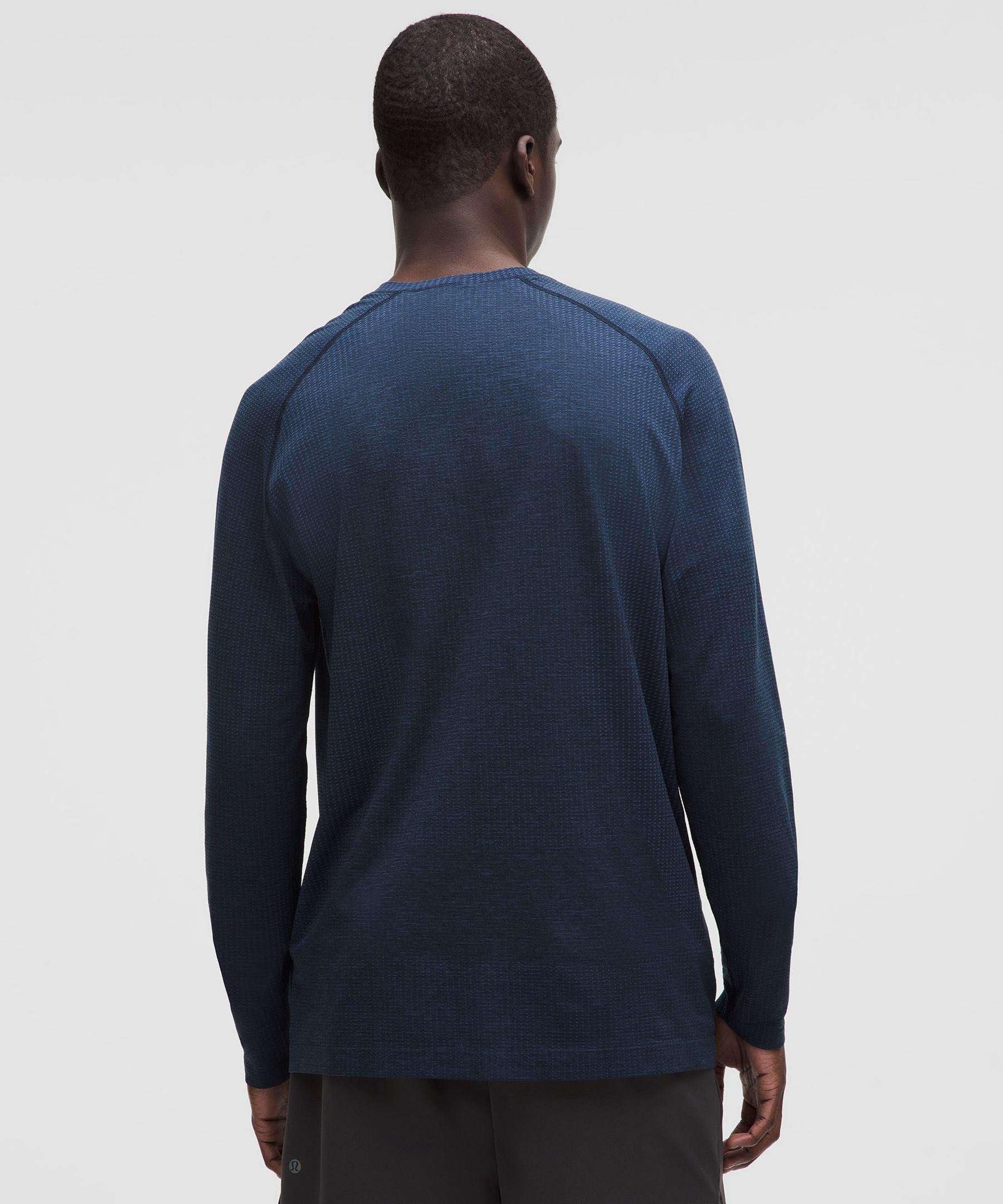Lululemon Metal Vent Tech Long-Sleeve Shirt Mineral Blue/True Navy