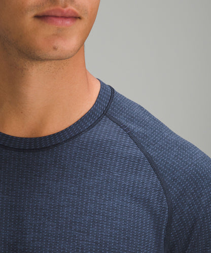 Lululemon Metal Vent Tech Long-Sleeve Shirt Mineral Blue/True Navy