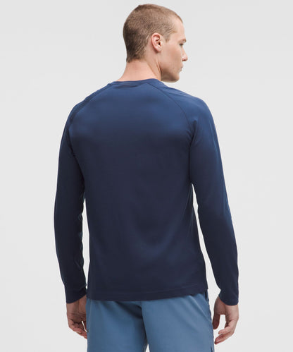 Lululemon Metal Vent Tech Long-Sleeve Shirt Club Blue/Club Blue