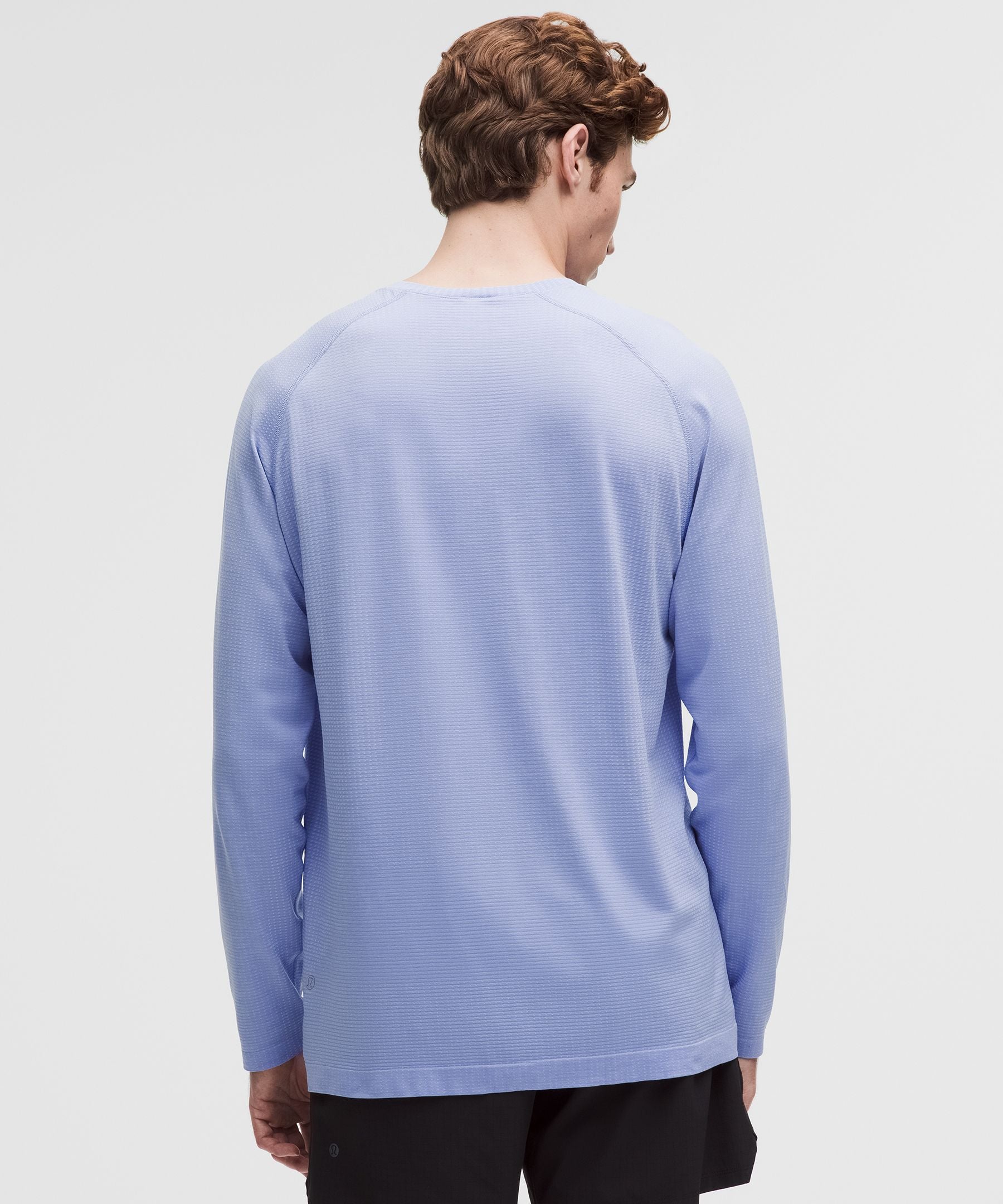 Lululemon Metal Vent Tech Long-Sleeve Shirt Serene Blue/Dusty Lilac
