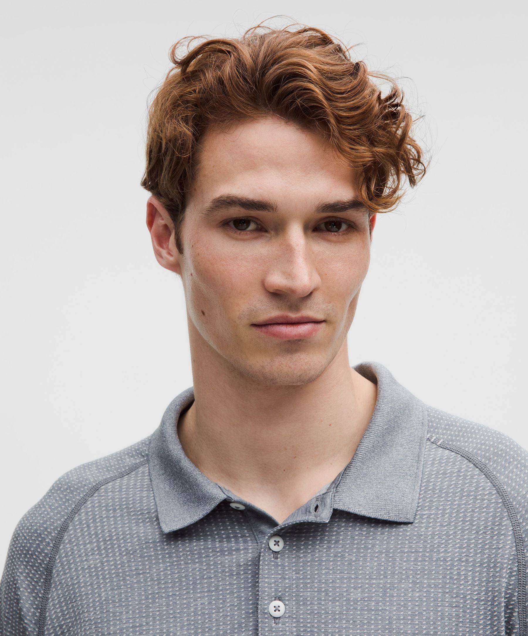 Lululemon Metal Vent Tech Polo Shirt Vapor/Solar Grey