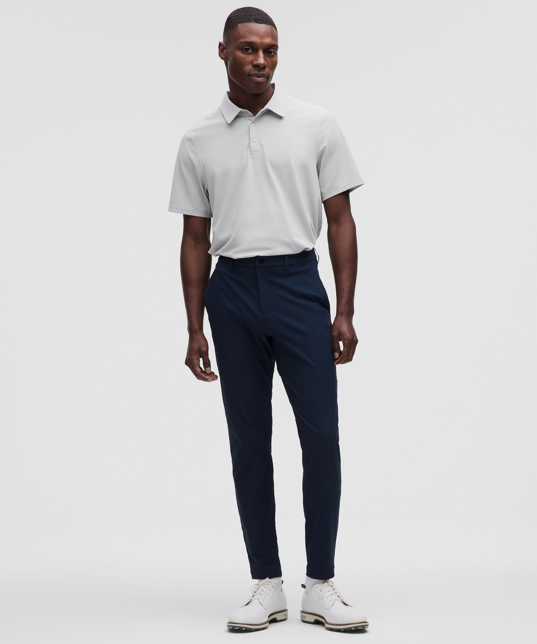 Lululemon Men's ShowZero™ Classic-Fit Polo Shirt Silver Drop