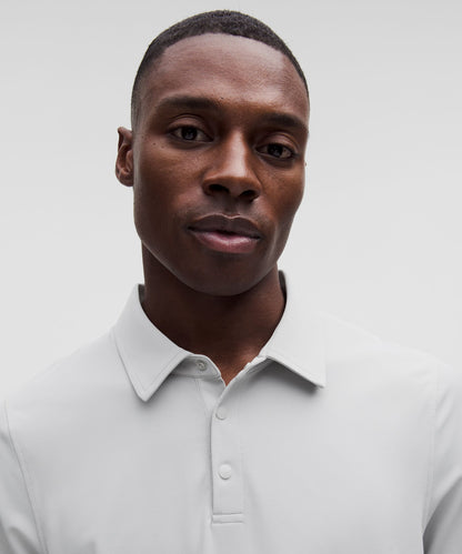 Lululemon Men's ShowZero™ Classic-Fit Polo Shirt Silver Drop