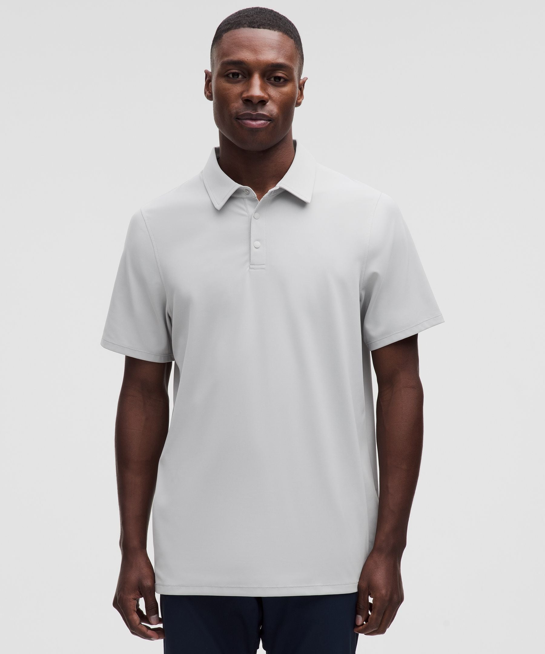 Lululemon Men's ShowZero™ Classic-Fit Polo Shirt Silver Drop