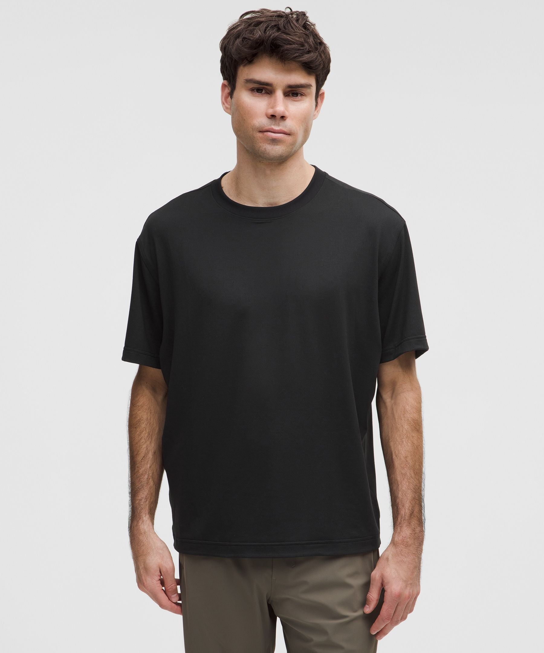 Lululemon EasySet Training Short-Sleeve Shirt Black