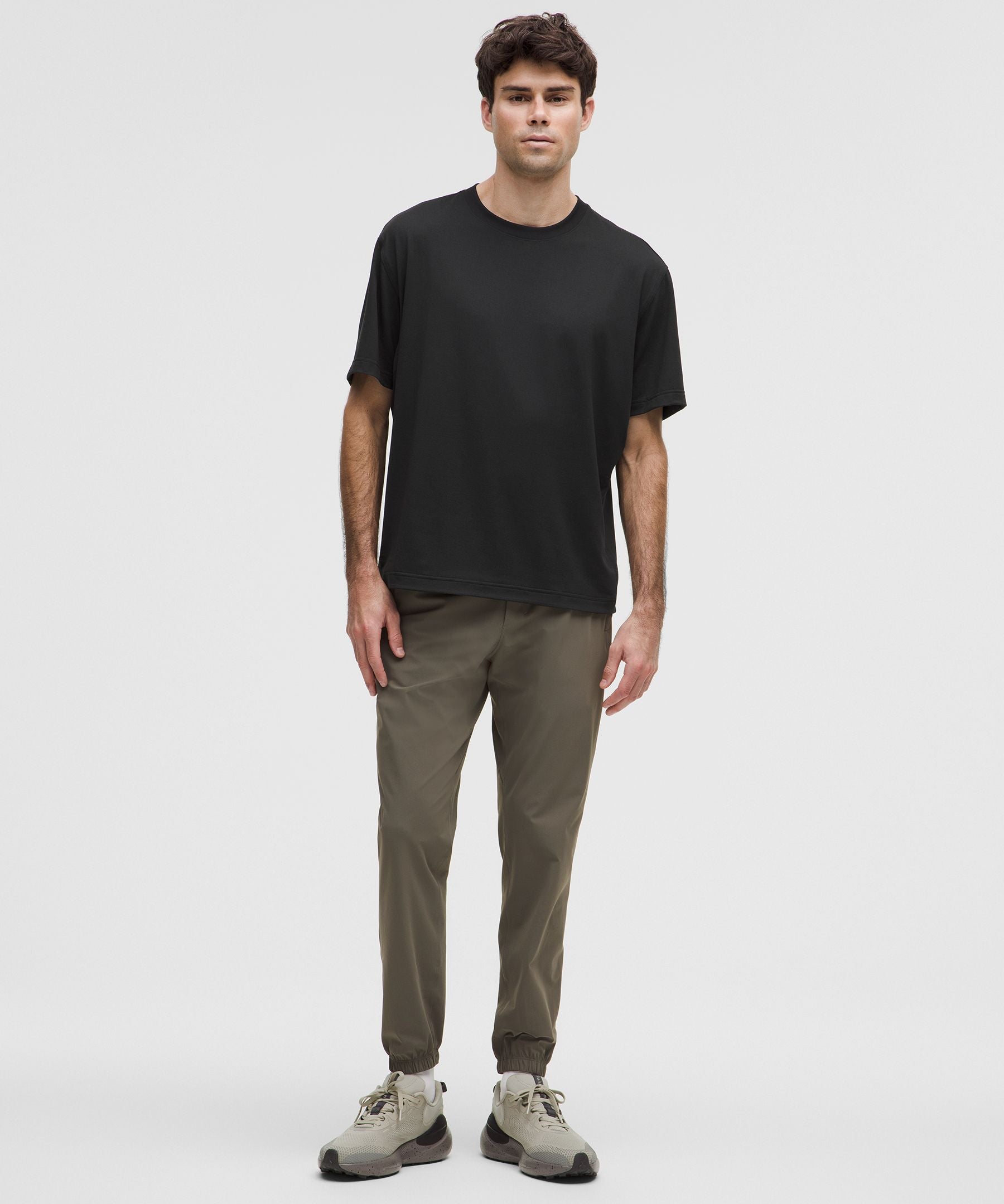 Lululemon EasySet Training Short-Sleeve Shirt Black
