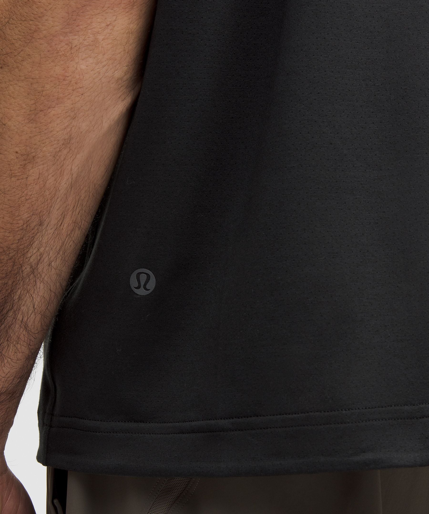 Lululemon EasySet Training Short-Sleeve Shirt Black
