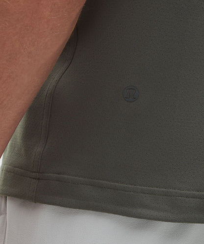 Lululemon EasySet Training Short-Sleeve Shirt Palm Deco