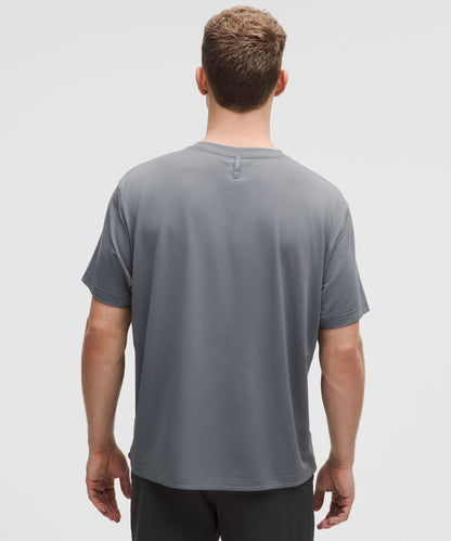 Lululemon EasySet Training Short-Sleeve Shirt Solar Grey