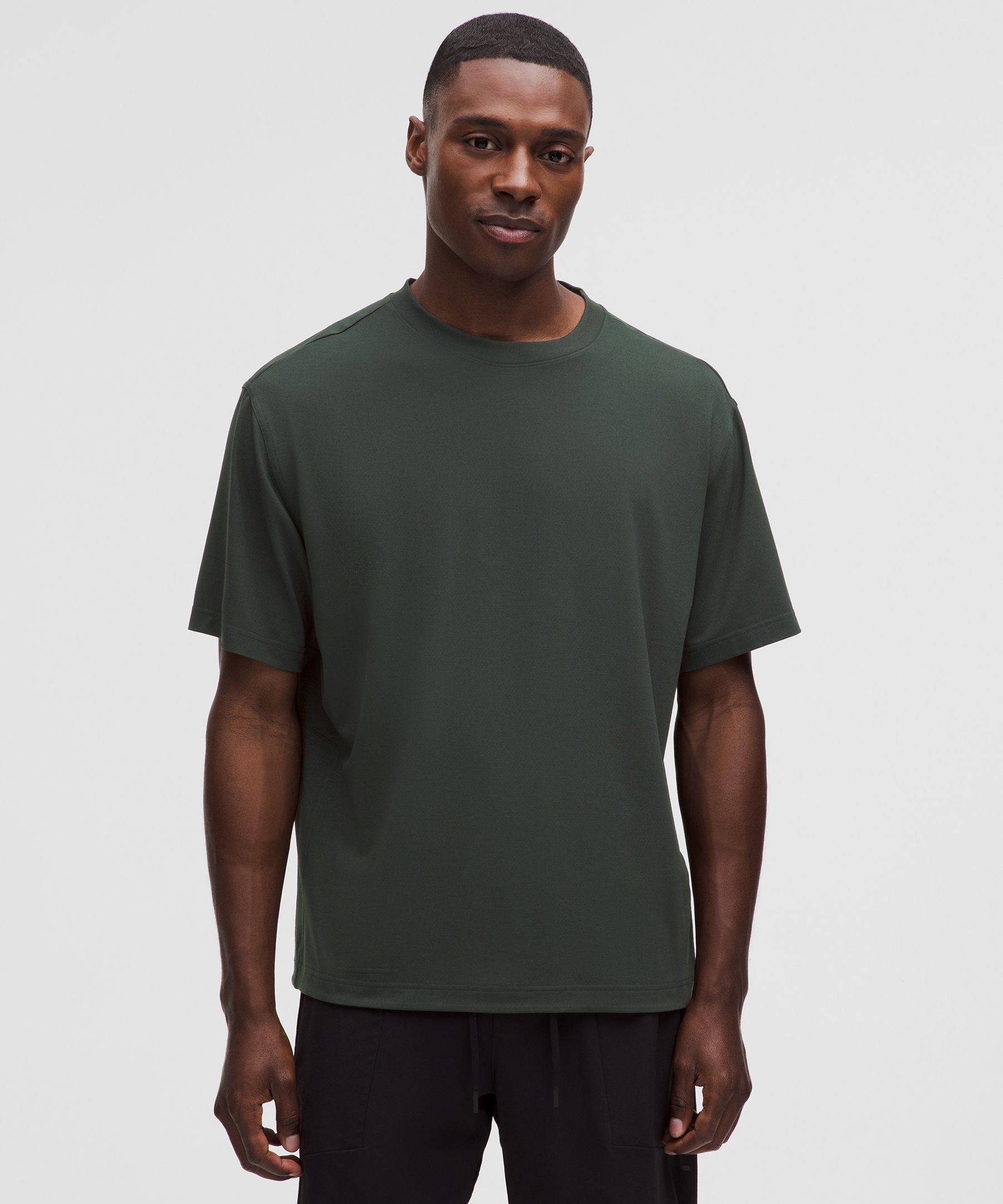 Lululemon EasySet Training Short-Sleeve Shirt Rainforest Green