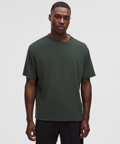 Lululemon EasySet Training Short-Sleeve Shirt Rainforest Green