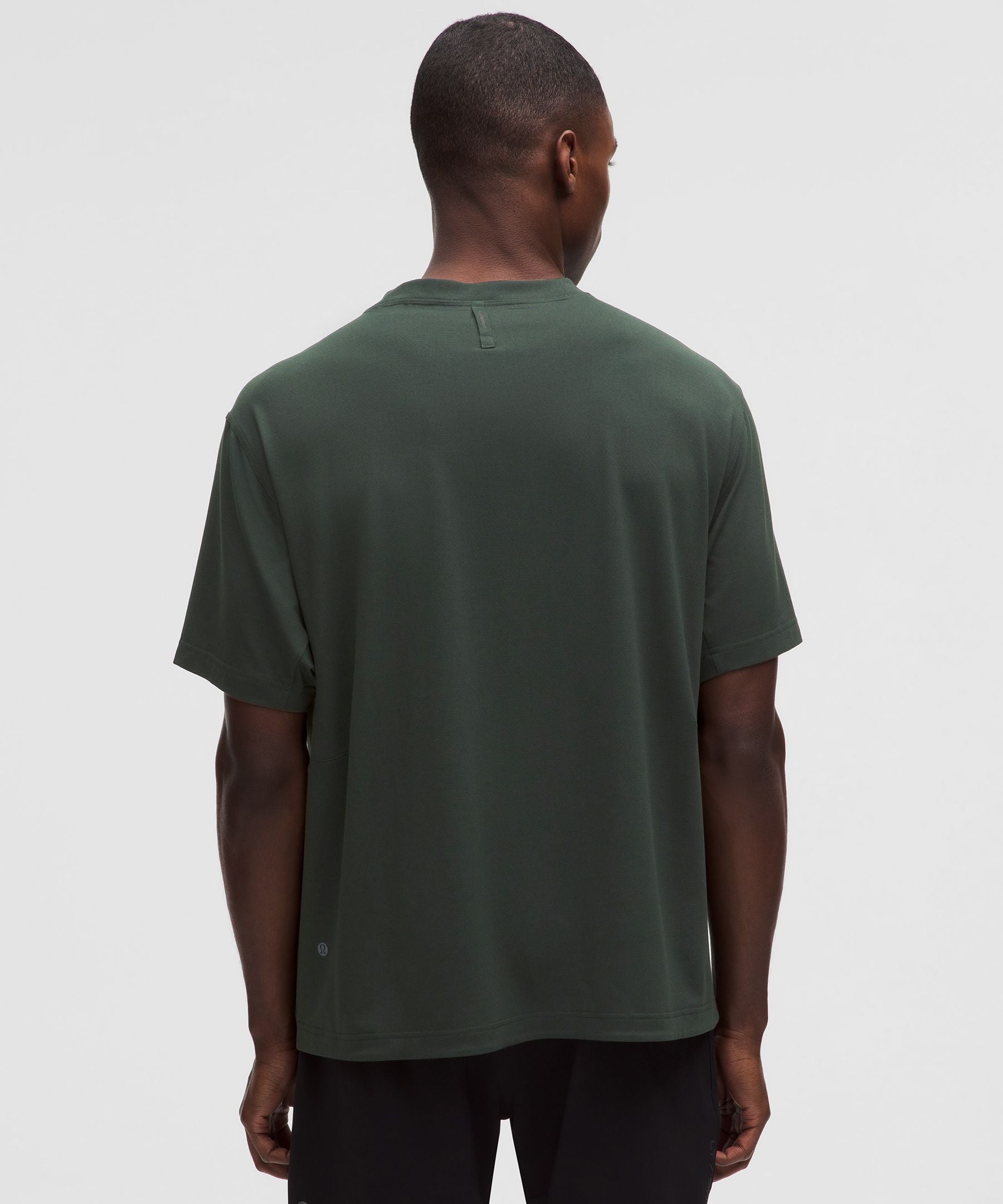 Lululemon EasySet Training Short-Sleeve Shirt Rainforest Green