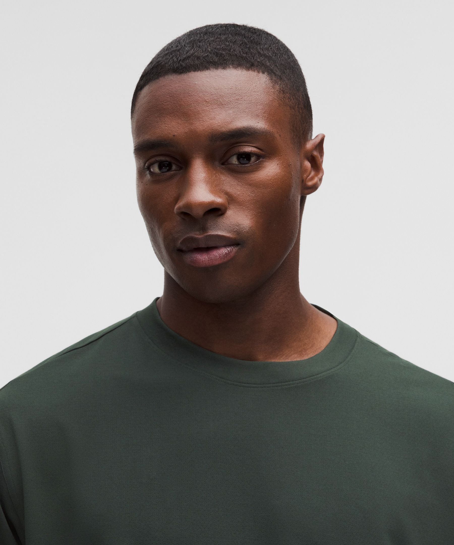 Lululemon EasySet Training Short-Sleeve Shirt Rainforest Green