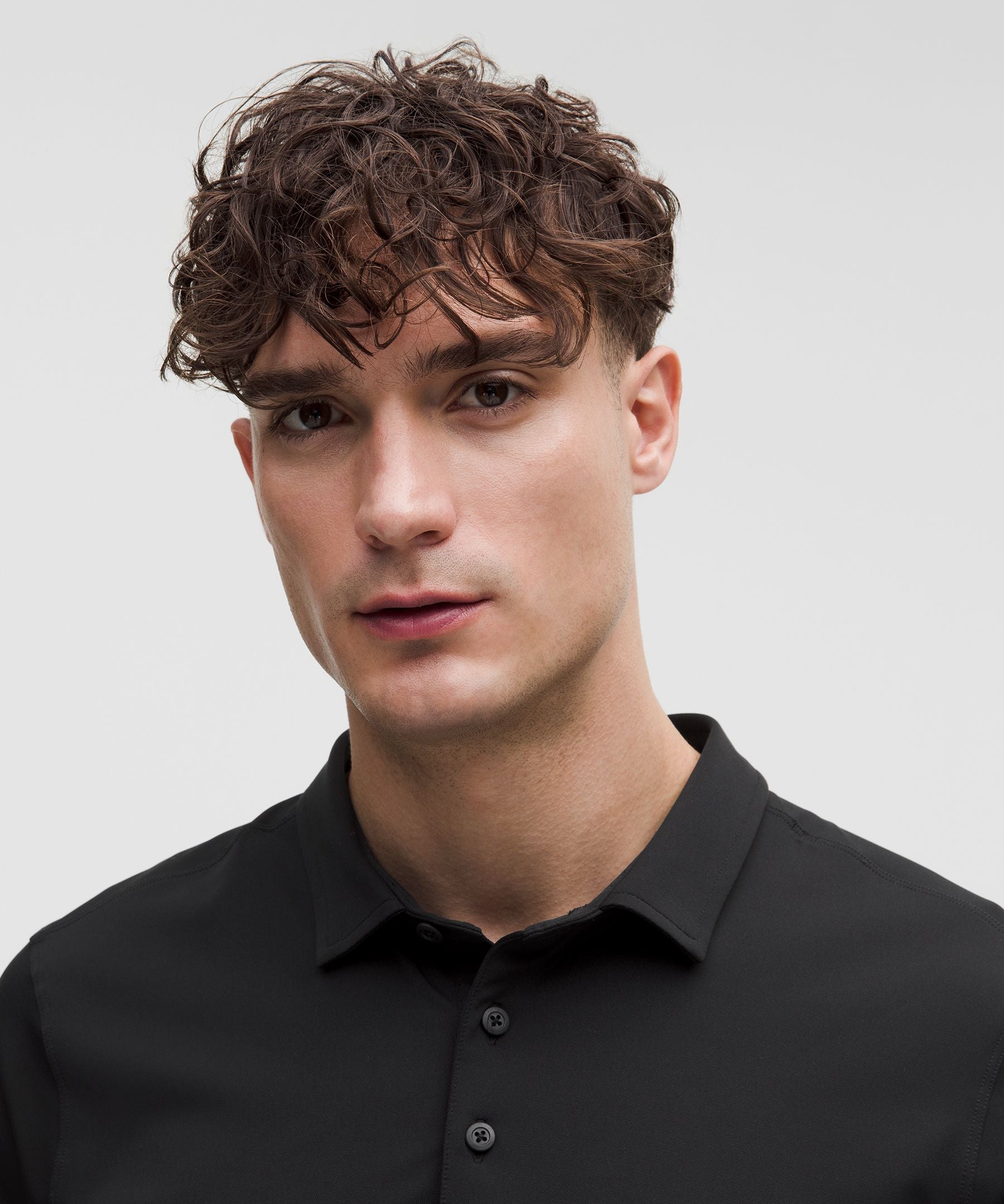 Lululemon Men's ShowZero™ Slim-Fit Polo Shirt Black