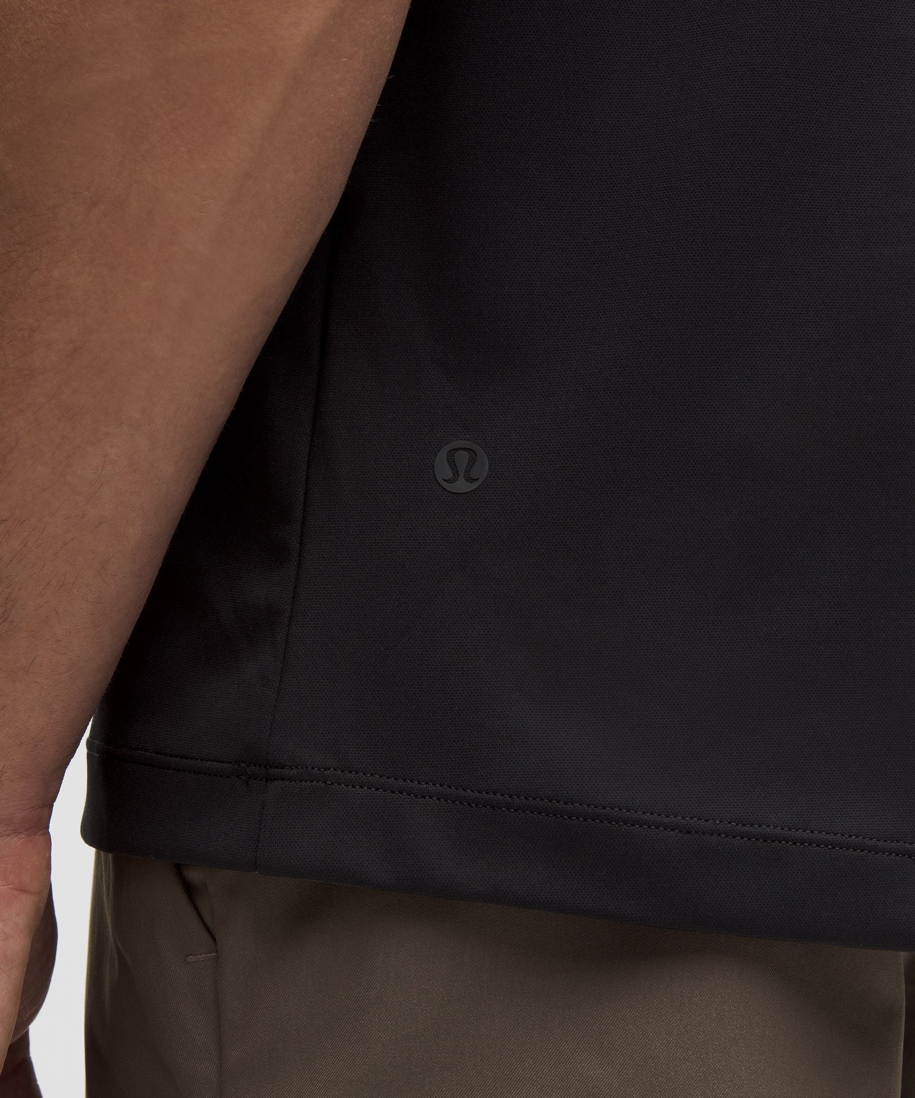 Lululemon Men's ShowZero™ Slim-Fit Polo Shirt Black