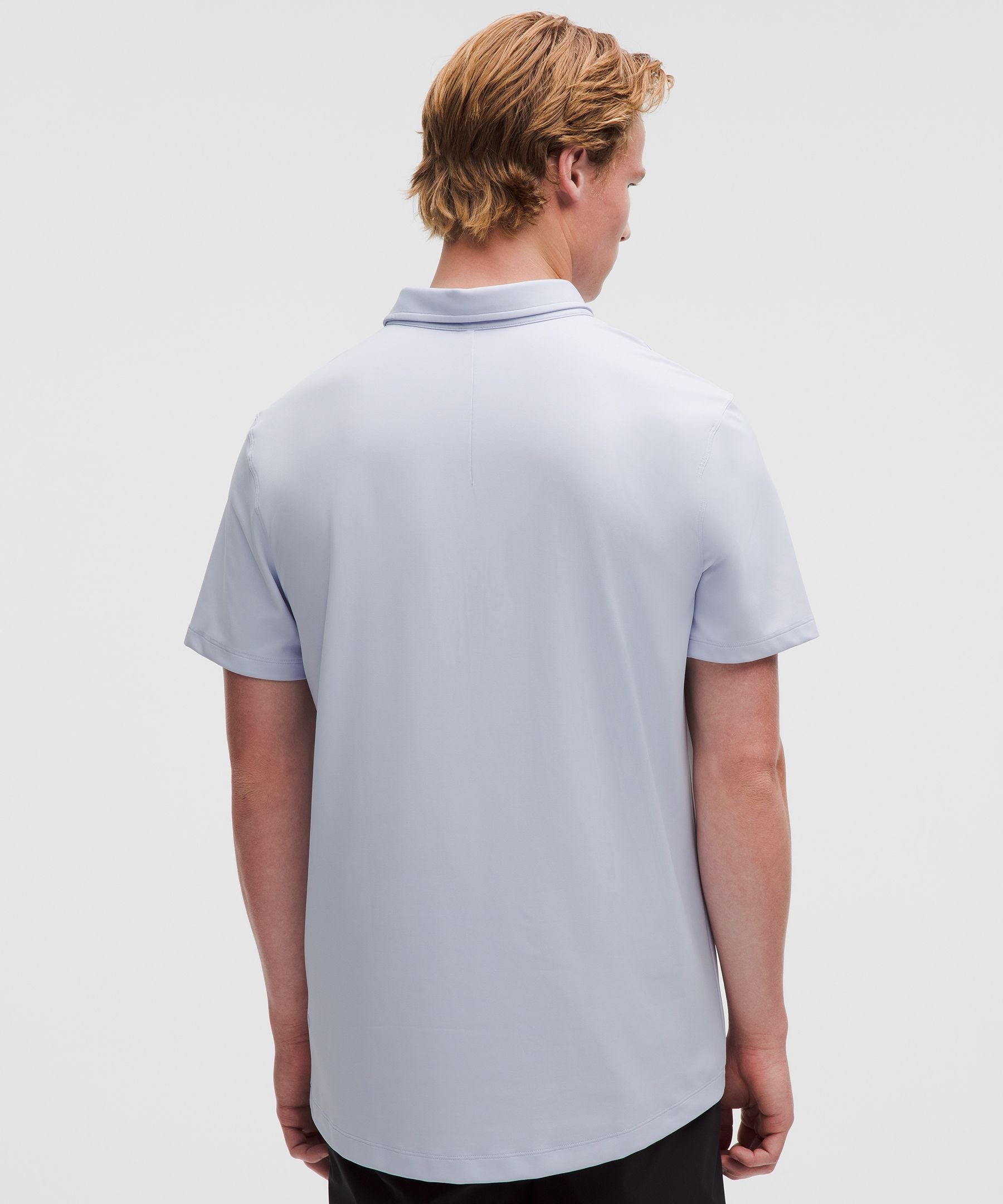 Lululemon Men's ShowZero™ Slim-Fit Polo Shirt Serene Blue