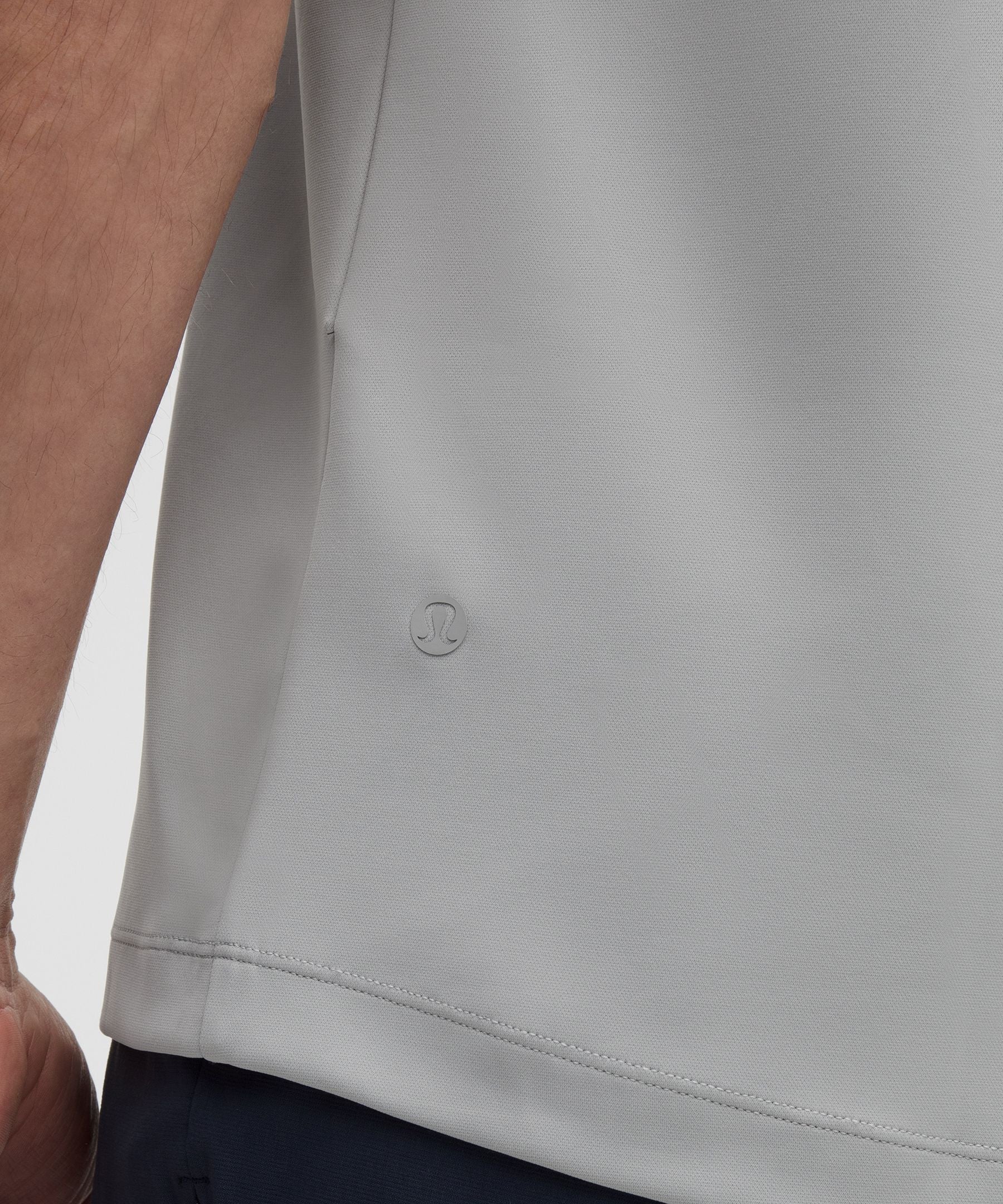 Lululemon Men's ShowZero™ Slim-Fit Polo Shirt Silver Drop