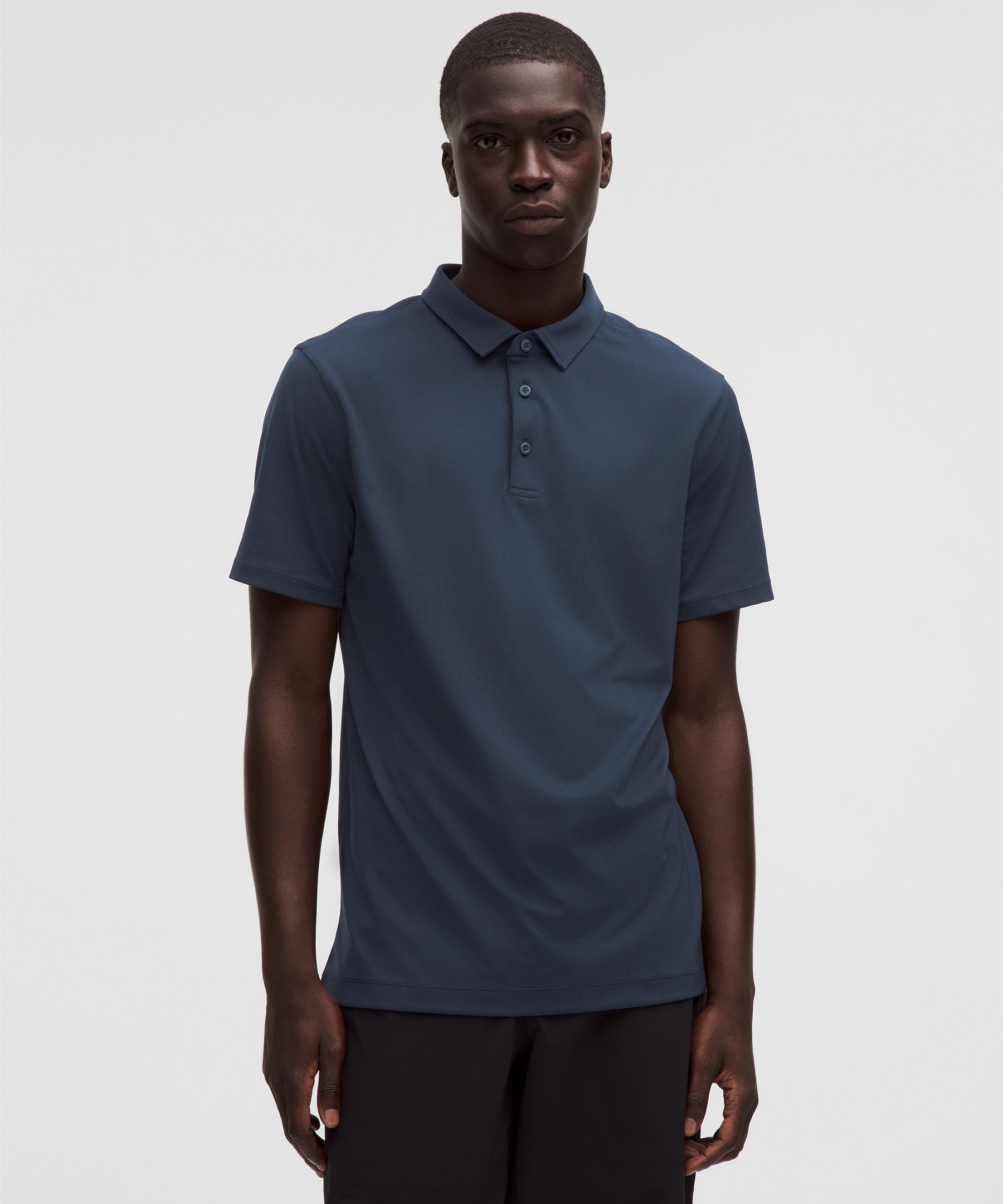 Lululemon Men's ShowZero™ Slim-Fit Polo Shirt Club Blue