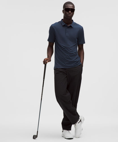 Lululemon Men's ShowZero™ Slim-Fit Polo Shirt Club Blue