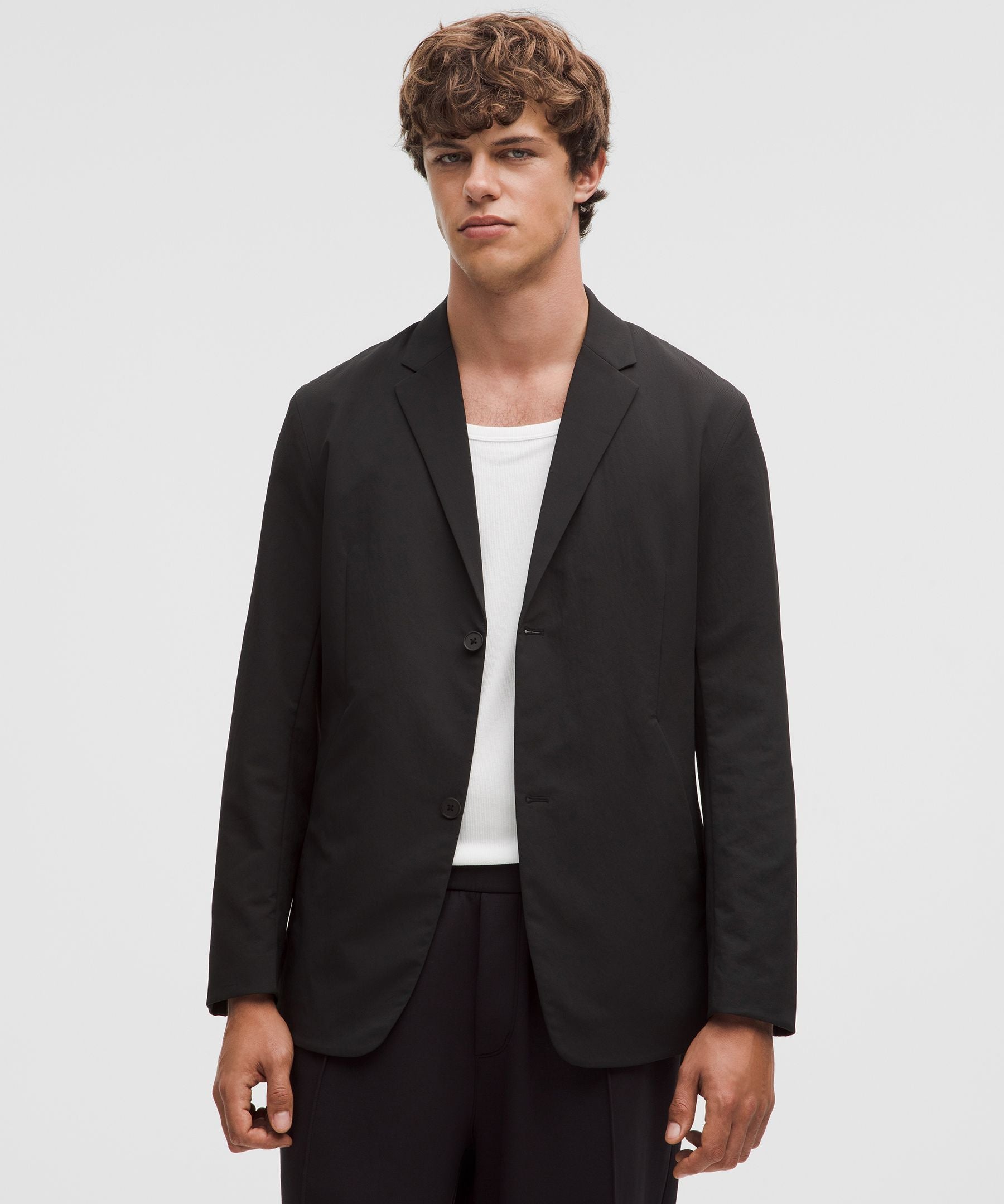 Lululemon New Venture Button-Front Blazer Black