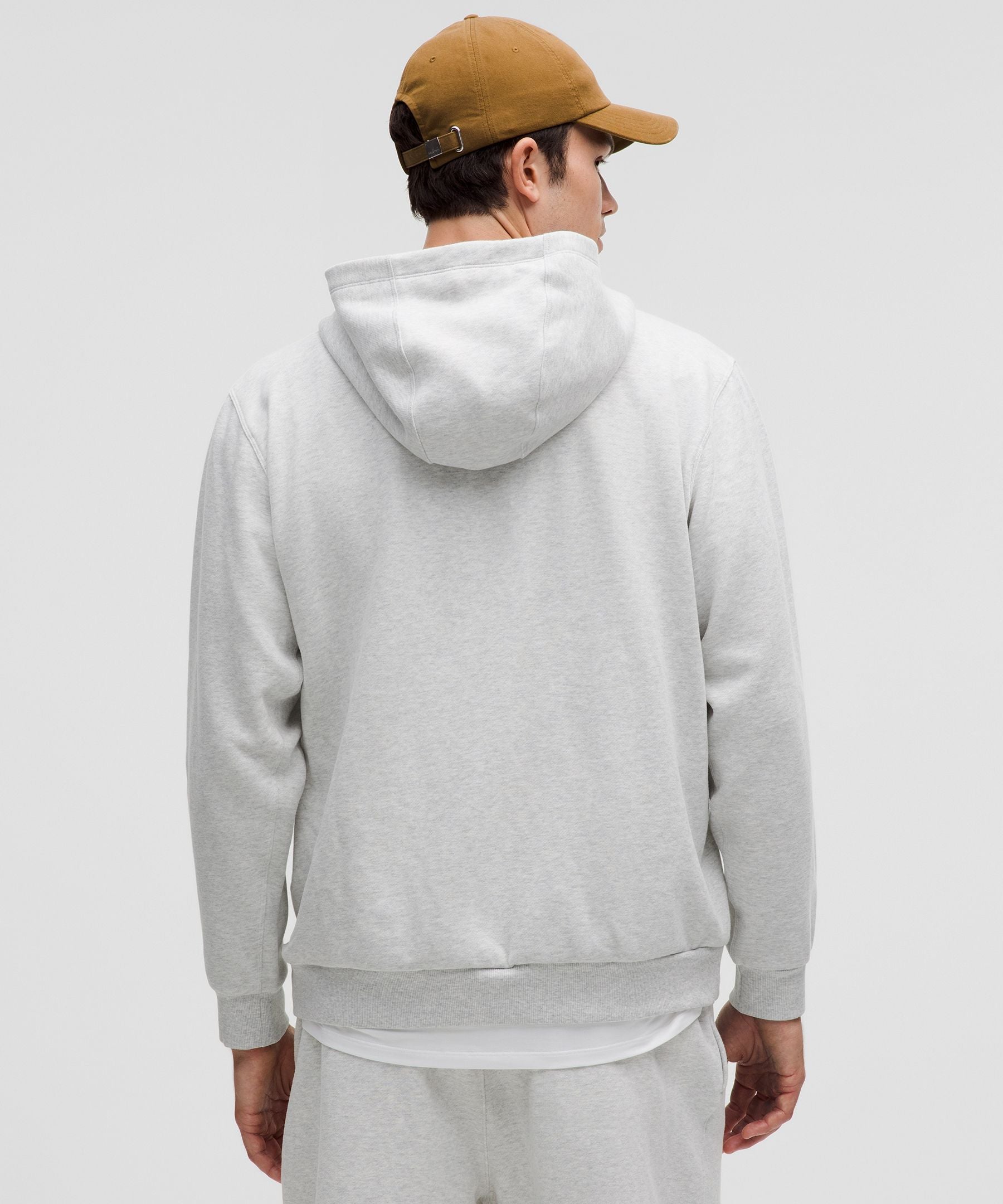 Lululemon Steady State Pullover Hoodie Heathered Core Ultra Light Grey
