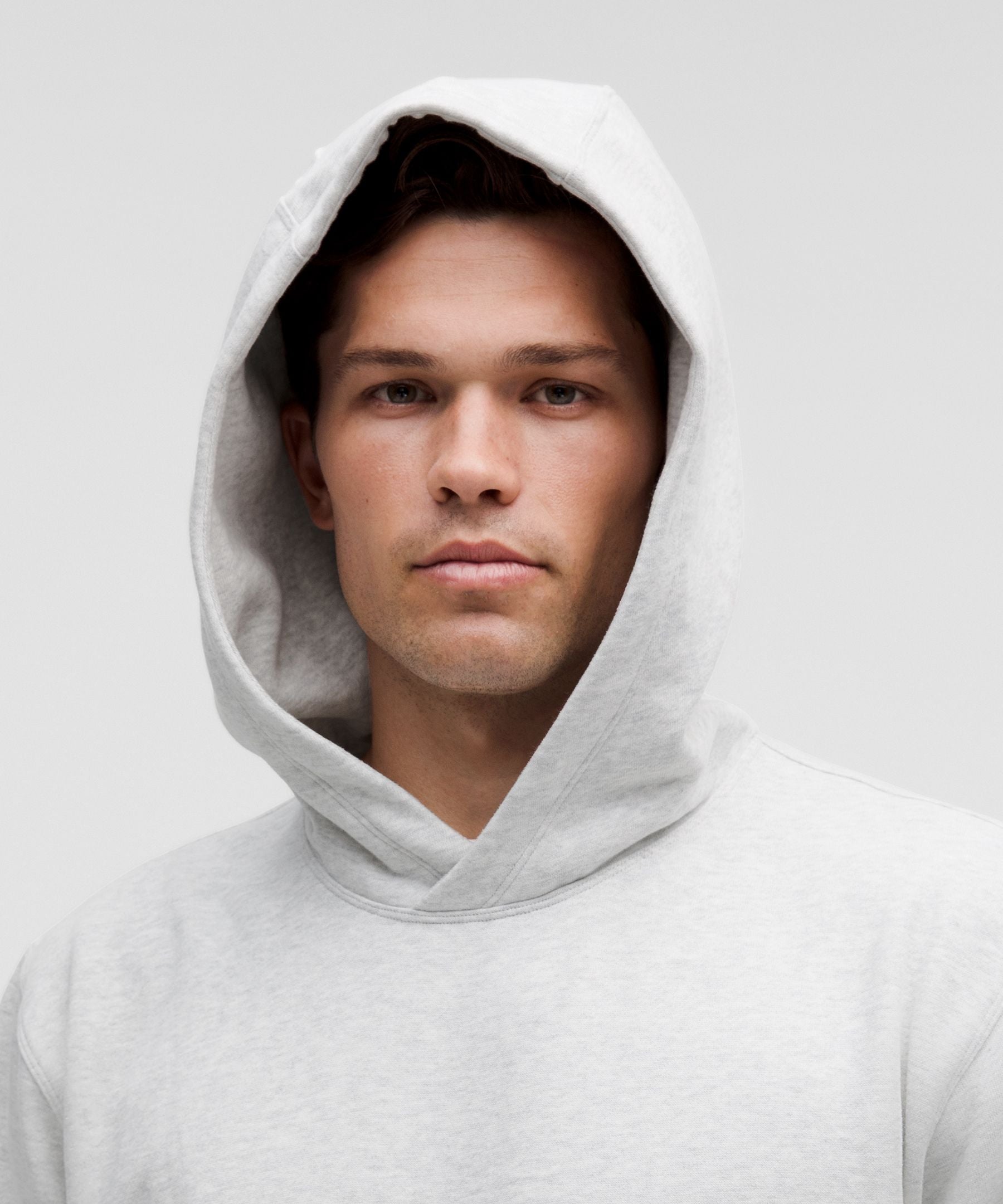 Lululemon Steady State Pullover Hoodie Heathered Core Ultra Light Grey