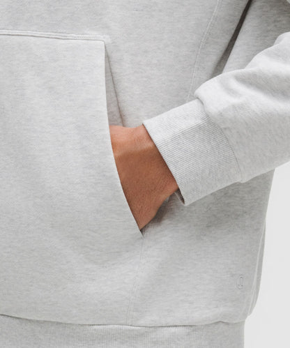 Lululemon Steady State Pullover Hoodie Heathered Core Ultra Light Grey