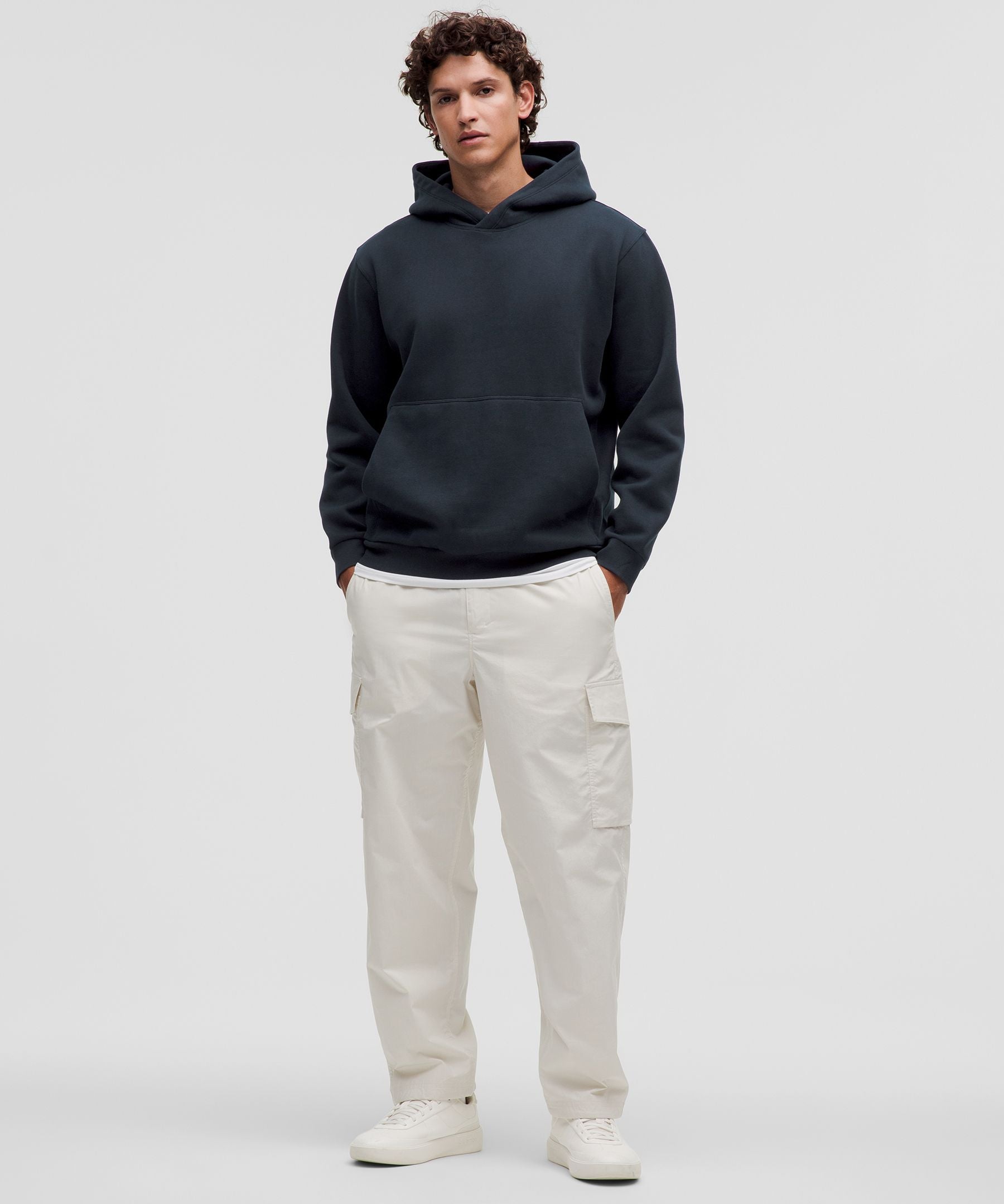 Lululemon Steady State Pullover Hoodie True Navy