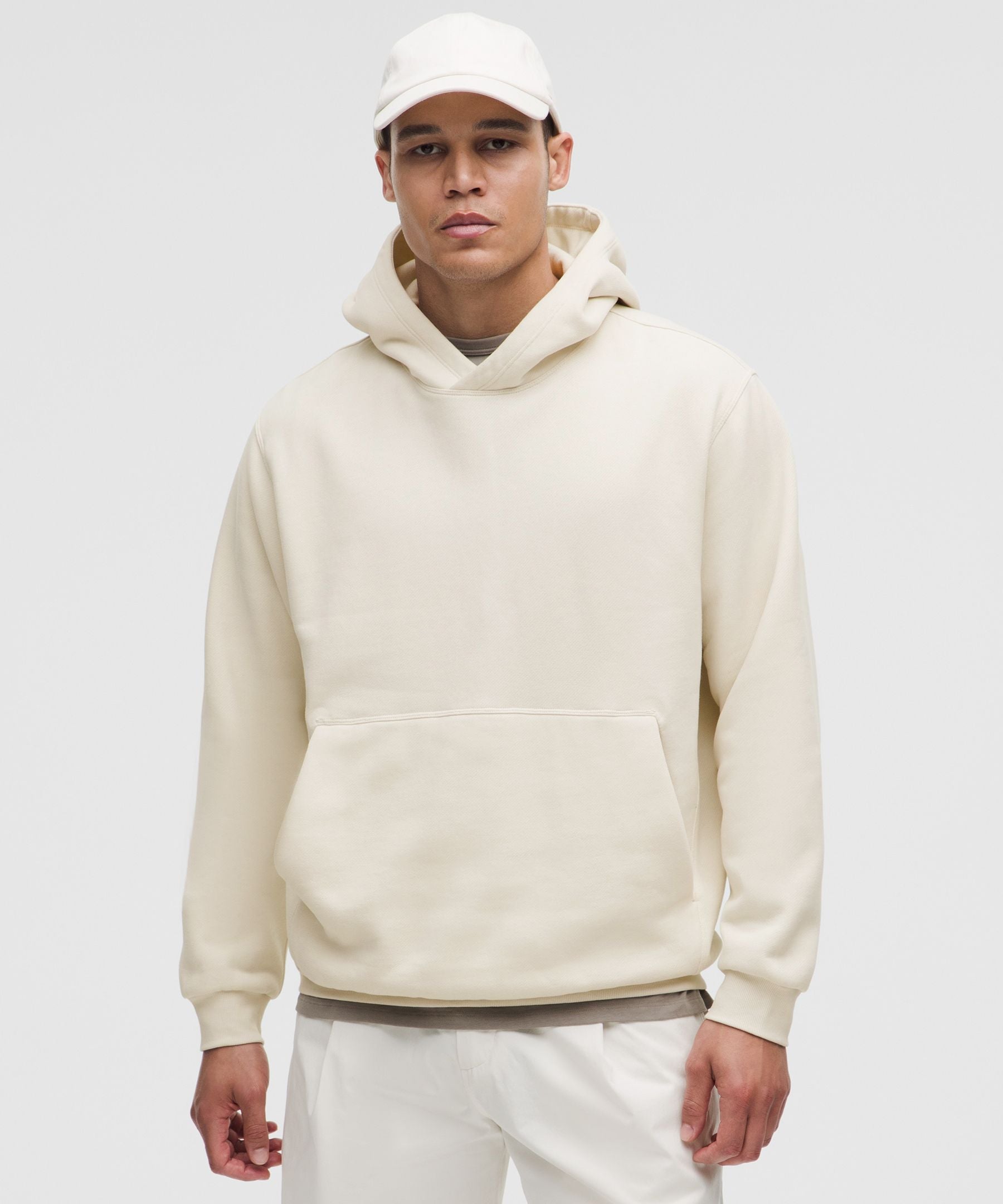 Lululemon Steady State Pullover Hoodie Light Ivory