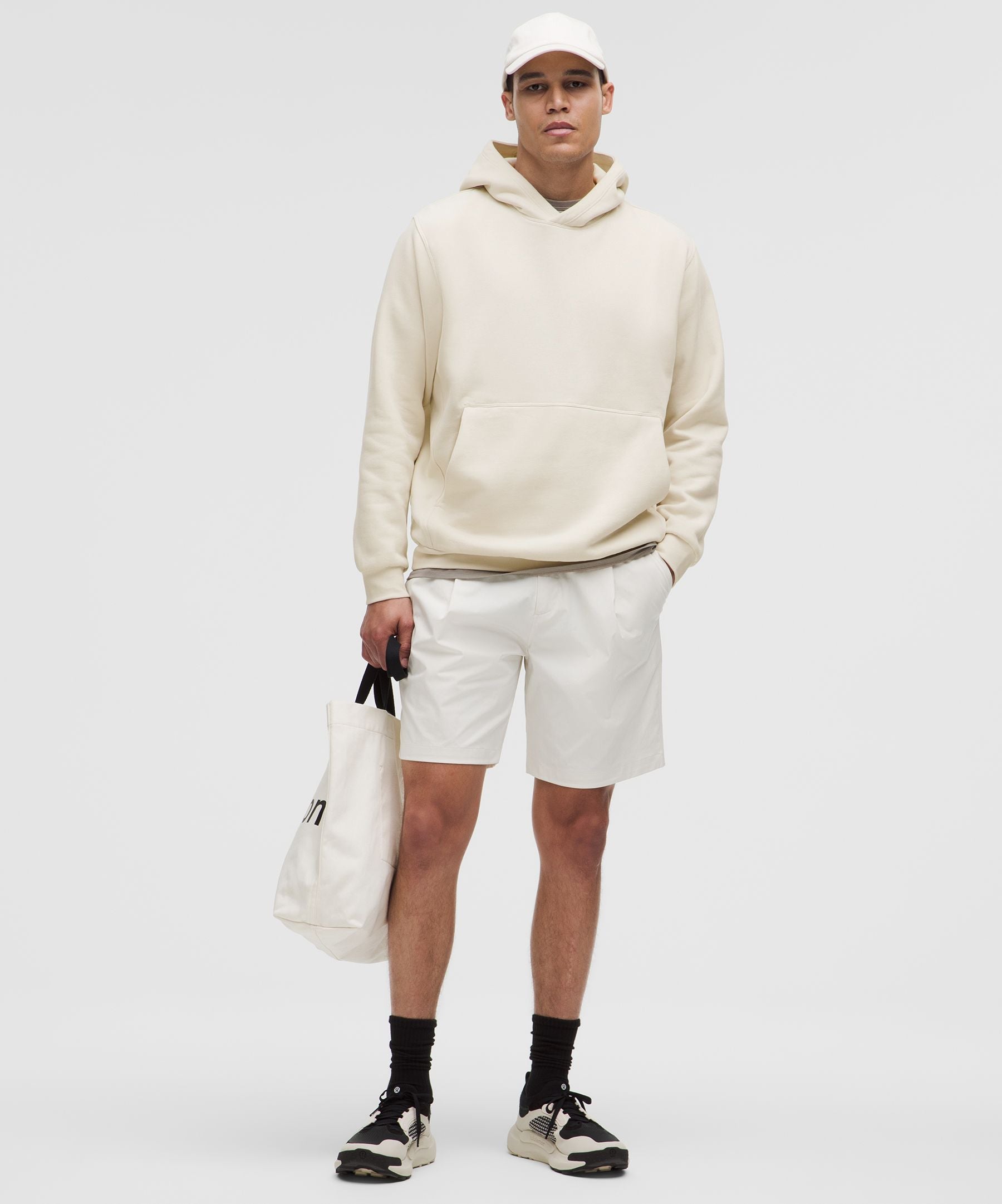 Lululemon Steady State Pullover Hoodie Light Ivory