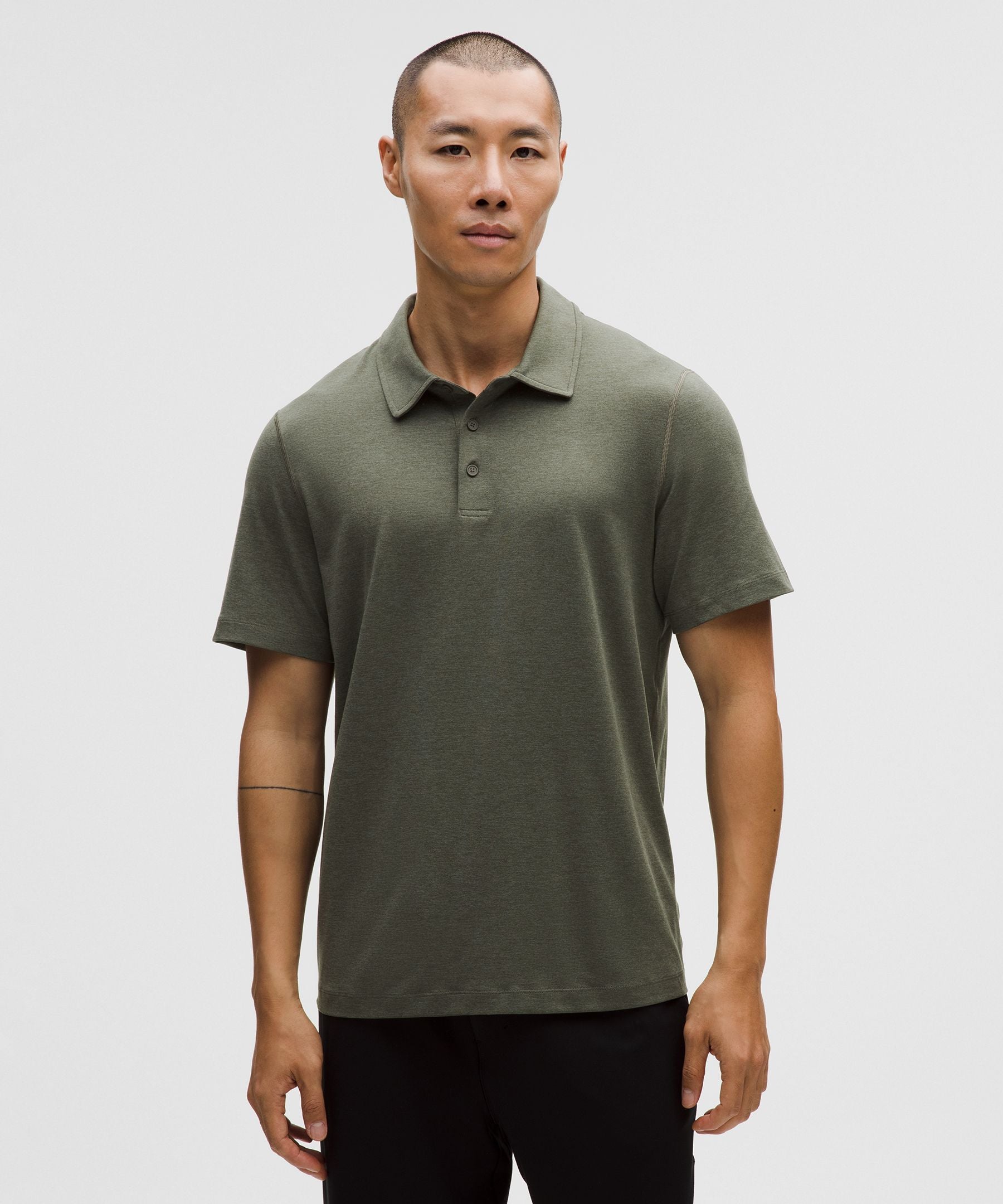 Lululemon Soft Jersey Short-Sleeve Polo Shirt