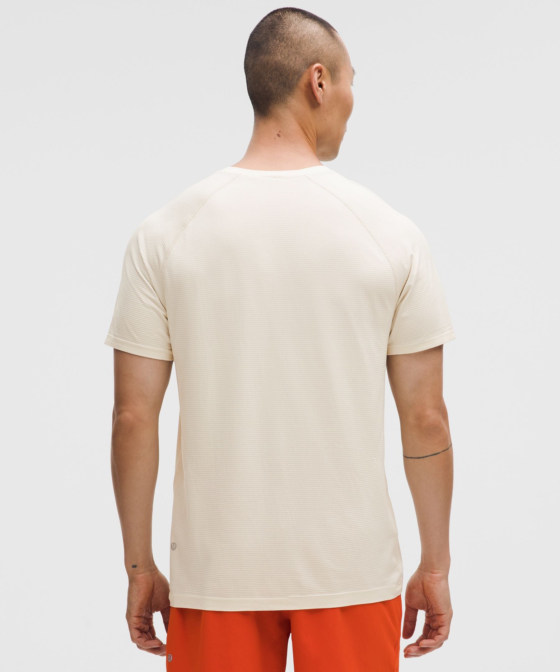 Lululemon Metal Vent Tech Short-Sleeve Shirt Light Ivory/Light Ivory