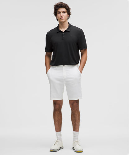 Lululemon Logo Sport Polo Short Sleeve *Updated Fit Black