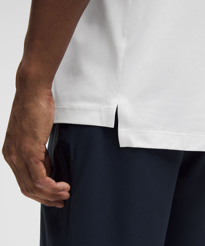 Lululemon Logo Sport Polo Short Sleeve *Updated Fit White