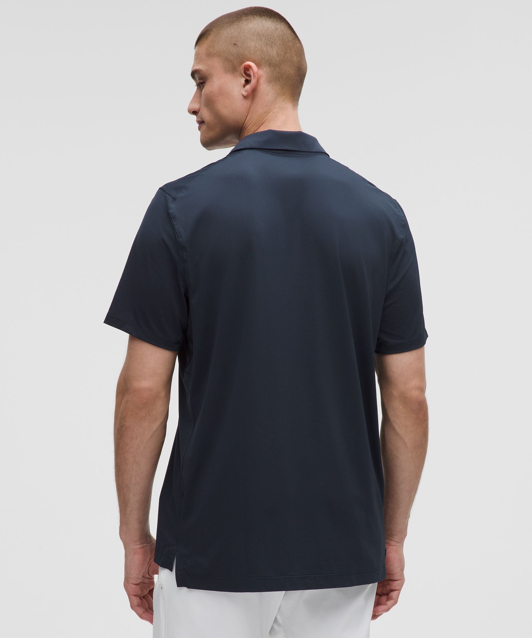 Lululemon Logo Sport Polo Short Sleeve *Updated Fit True Navy