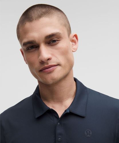 Lululemon Logo Sport Polo Short Sleeve *Updated Fit True Navy