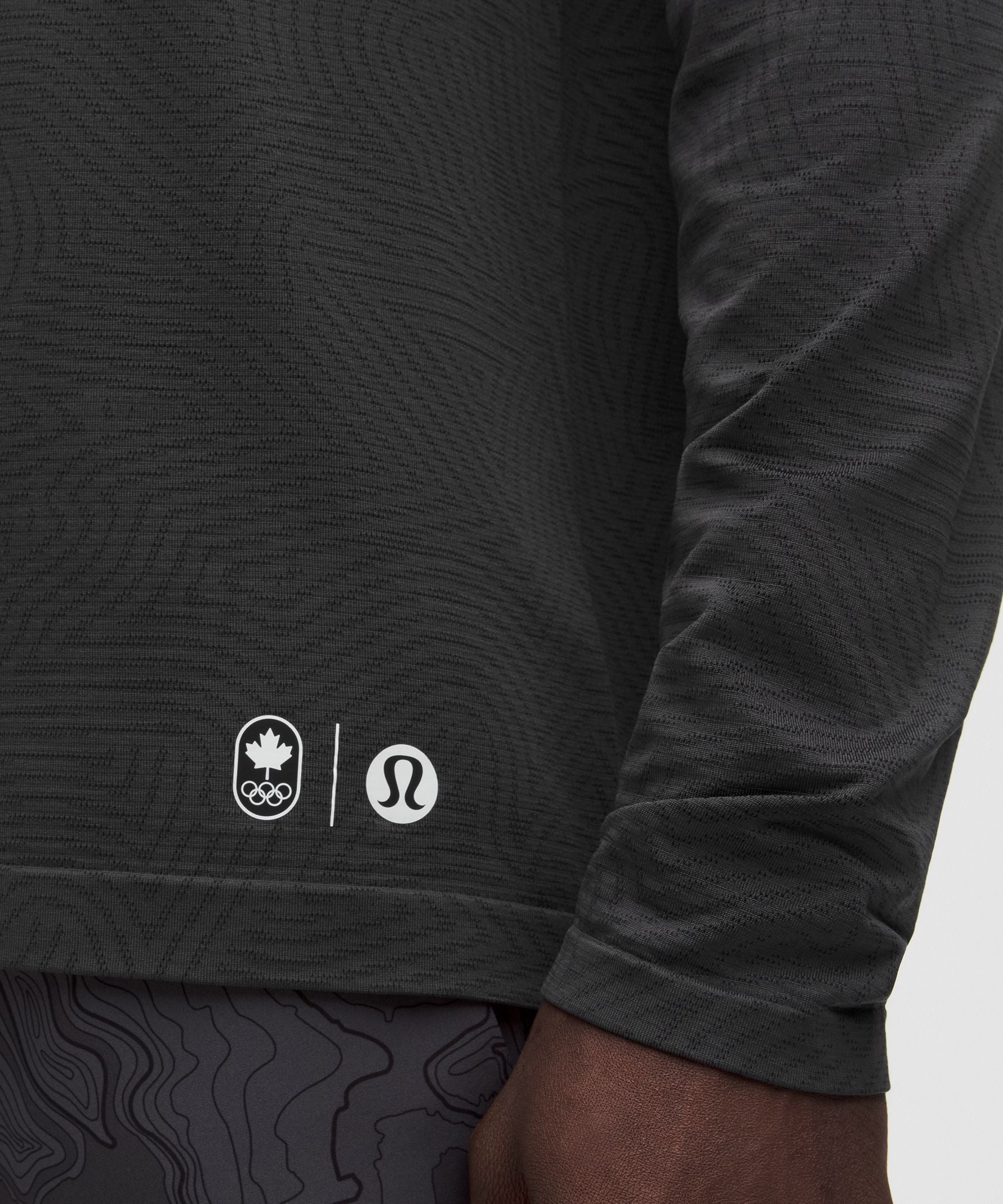 Lululemon Team Canada Metal Vent Tech Long-Sleeve Shirt *COC Logo