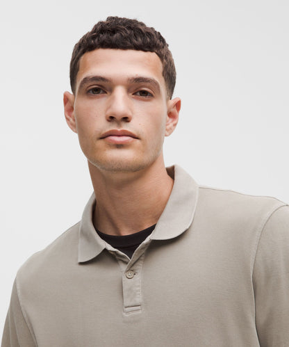 Lululemon Cotton Pique Short-Sleeve Polo Shirt